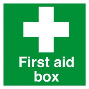 First Aid Safety Signs | First Aid Box