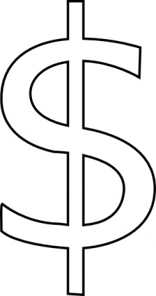 Rickvanderzwet Dollar Sign clip art Vector clip art - Free vector ...