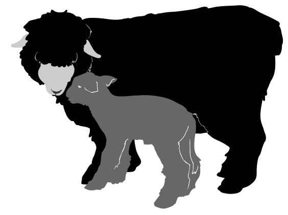 Sheep Silhouette - ClipArt Best