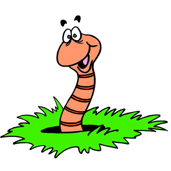 clipart worms cartoon - photo #19