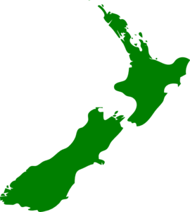 New Zealand Map Image clip art - vector clip art online, royalty ...