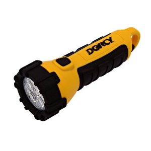 Dorcy 41-2510 Floating Waterproof LED Flashlight with Carabineer ...