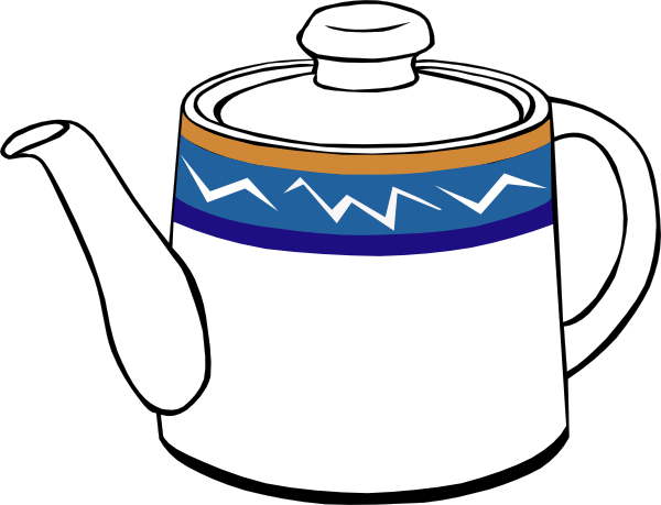 1,054 views Tea Pot Clip Art