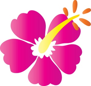 Hibiscus Flower Clipart - Tumundografico