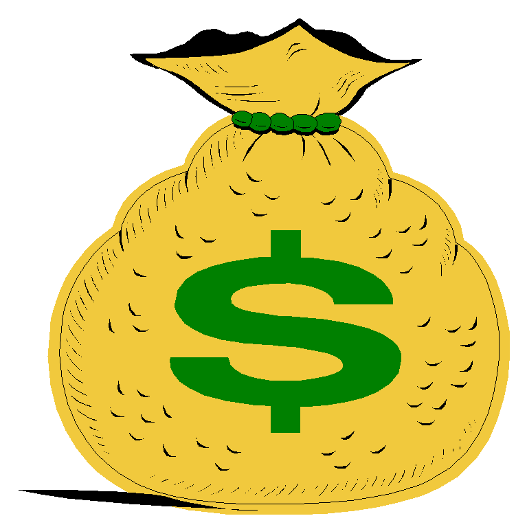 free clipart of money bags - photo #27