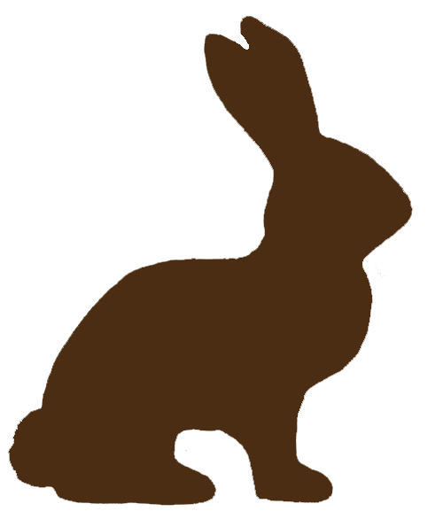 clipart image bunny silhouette - photo #26