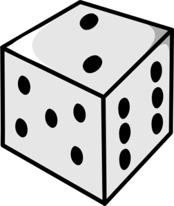 Rolling Dice Clipart - Free Clipart Images