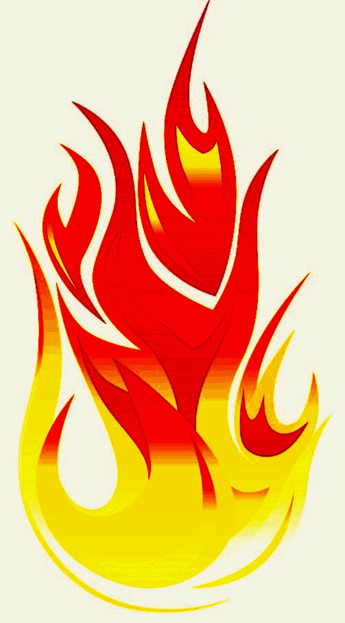 clip art fire flames symbol - photo #32