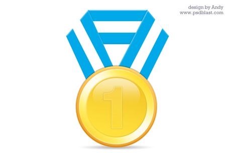 Gold medal PSD & Download, Clipart - Clipart.me