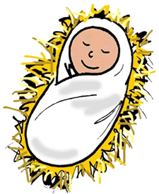 Baby Jesus Clipart