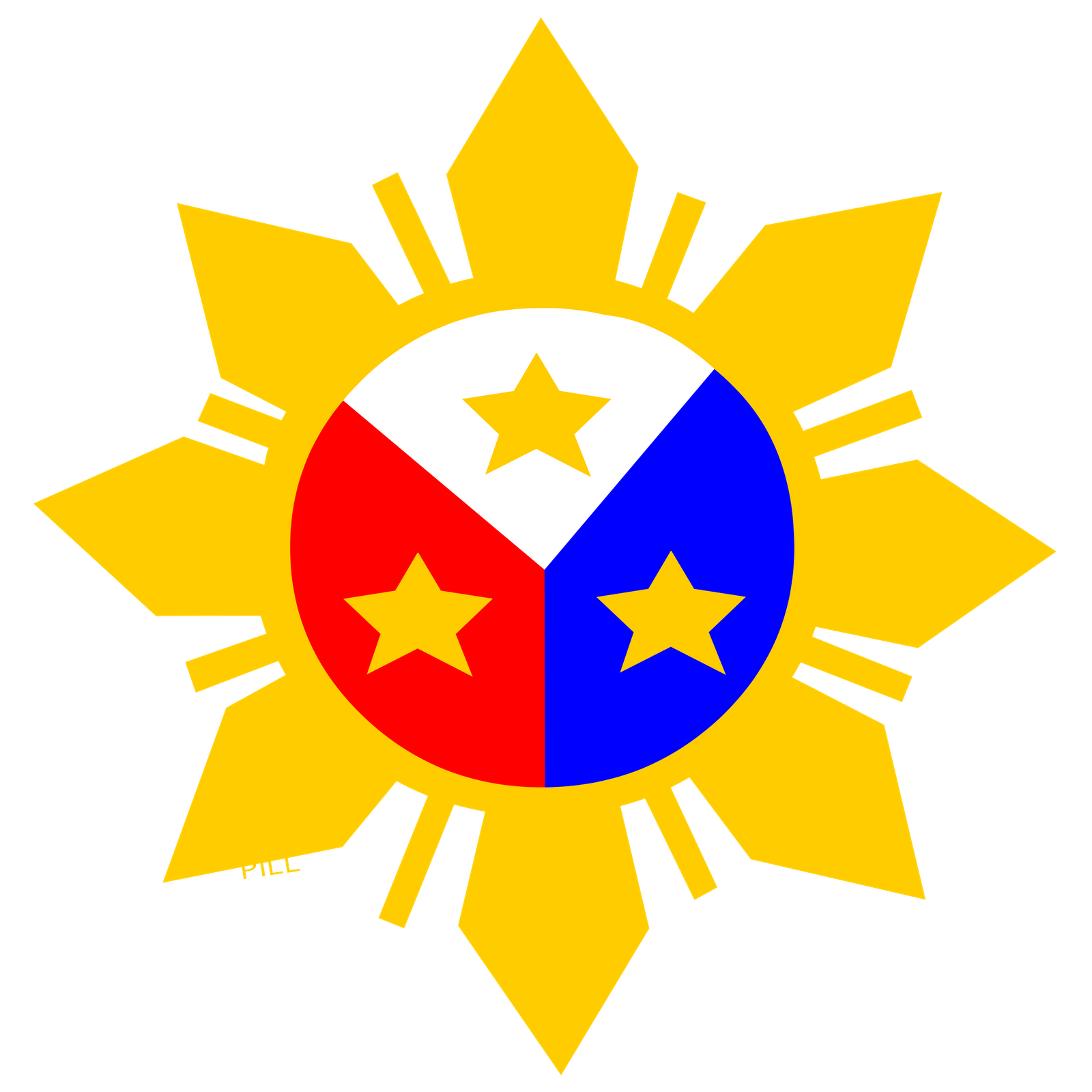 Philippines sun clipart