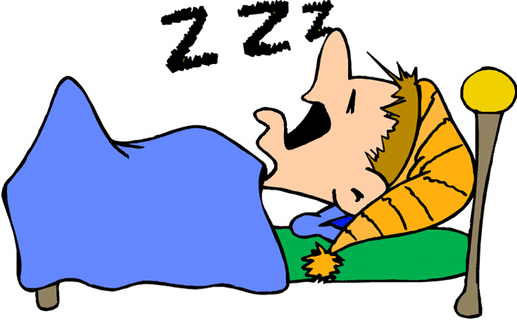 Cartoon Sleeping Clipart