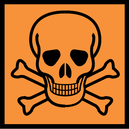 Logos For > Toxic Chemical Sign