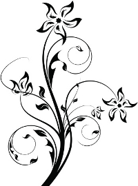 Drawings Of Flowers And Vines - ClipArt Best