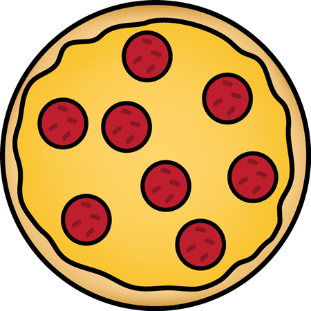 Pepperoni Pizza Clip Art - Pepperoni Pizza Image
