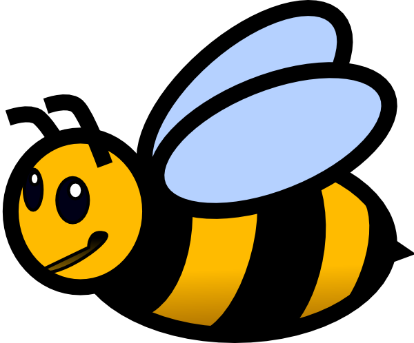 Bee outline clip art clipart - dbclipart.com