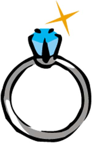 Wedding ring engagement ring clip art rings - Cliparting.com