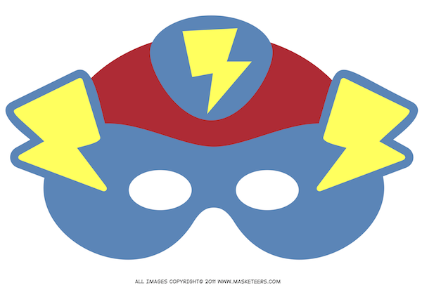 Printable Superhero Masks — Crafthubs