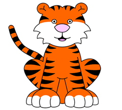 Picture Of A Cartoon Tiger - ClipArt Best