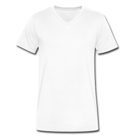 Men's V-Neck T-Shirt by Canvas | Template