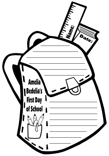 Amelia Bedelia First Day of School Lesson Plans: Author Herman Parish