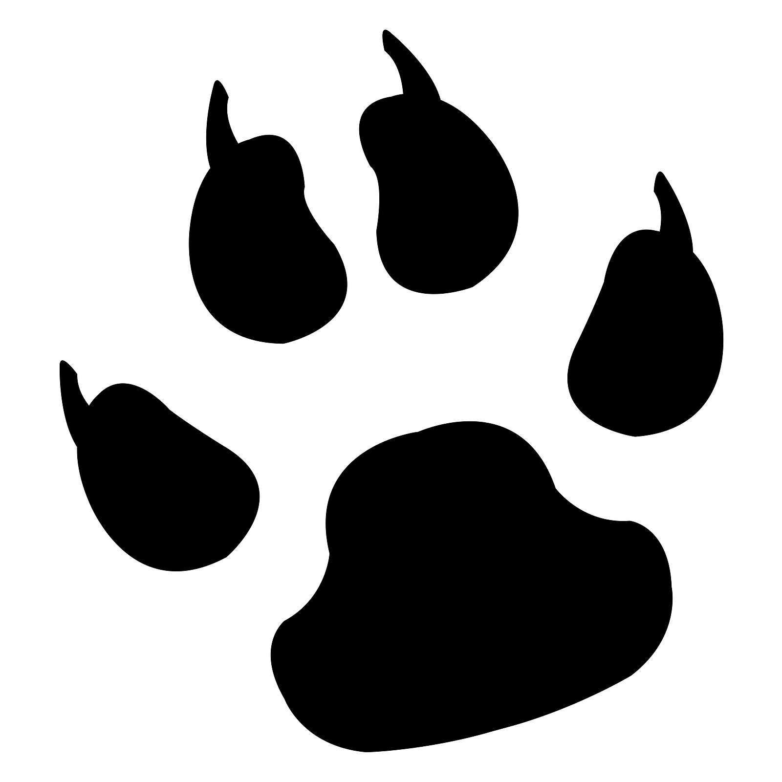 free clipart images dog paws - photo #49