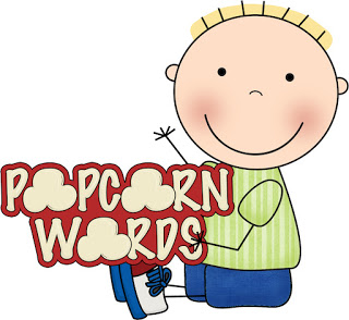 Busy Bees: Wild About Popcorn Words Freebie