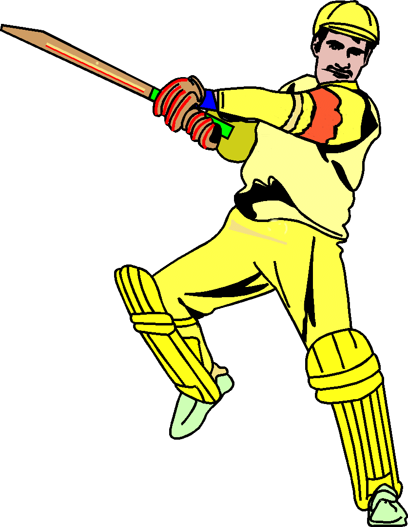 Animated cricket clipart
