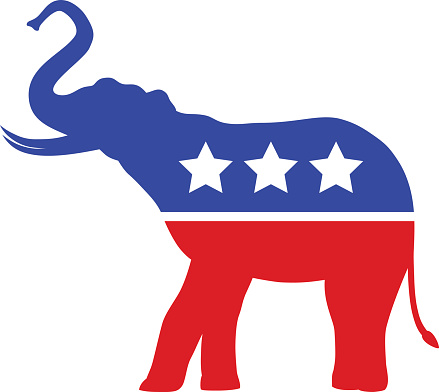 Republican Party Clip Art, Vector Images & Illustrations