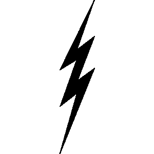 Lightning Bolt Clip Art - Tumundografico