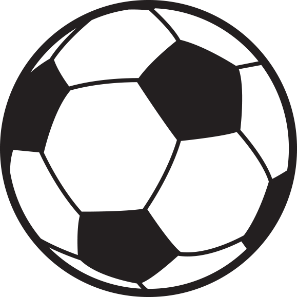 Soccer Ball Outline