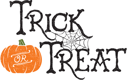 Trick Or Treat Clip Art, Vector Images & Illustrations