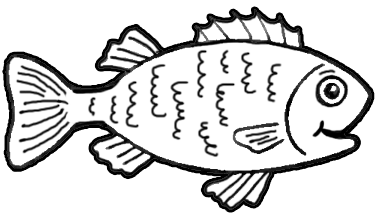 Drawing a Cartoon Fish with Easy Sketching Instructions - How to ...