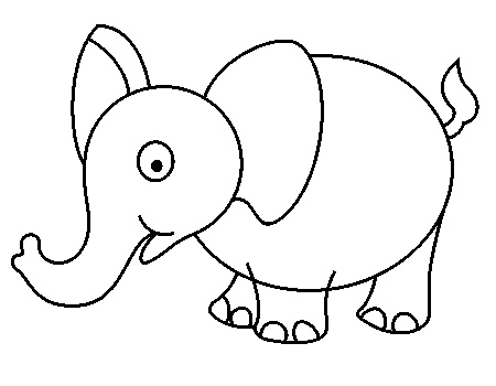 Easy Elephant Drawing | What To ...