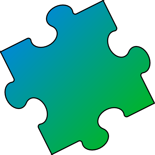 free clip art jigsaw puzzle pieces - photo #49