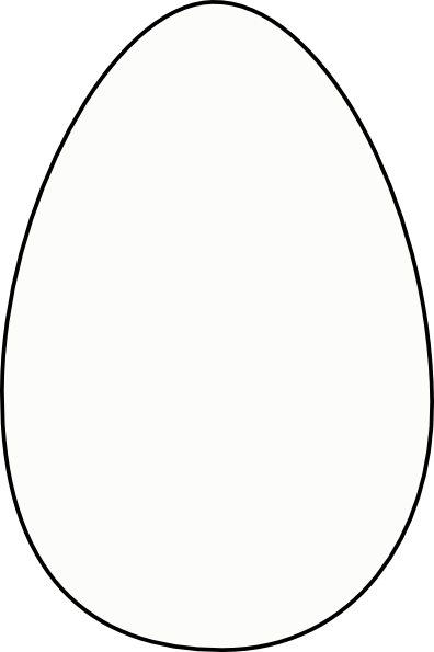 Best Photos of Egg Outline Art - Egg Outline Clip Art, Easter Egg ...