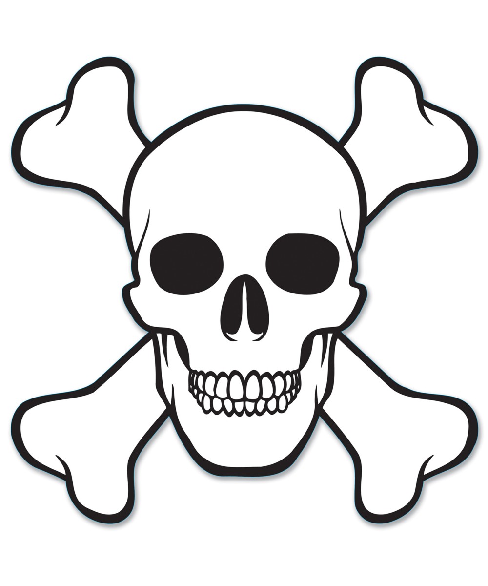 Skull And Crossbones Stencil | Free Download Clip Art | Free Clip ...