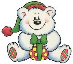 Clipart christmas teddy bear - ClipartFox
