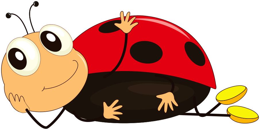 Cartoon animal clipart ladybug