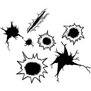 How To Draw Bullet Holes - ClipArt Best