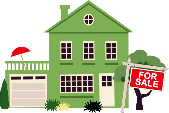 Free house for sale clipart