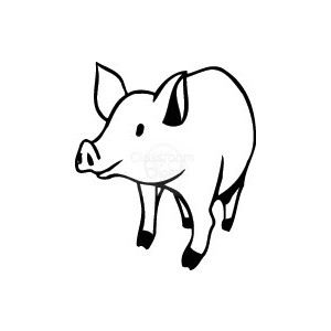 Featured image of post View 27 Pig Clipart Black And White Free
