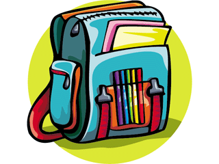 Pictures of backpacks clipart