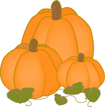 Fall pumpkin clipart