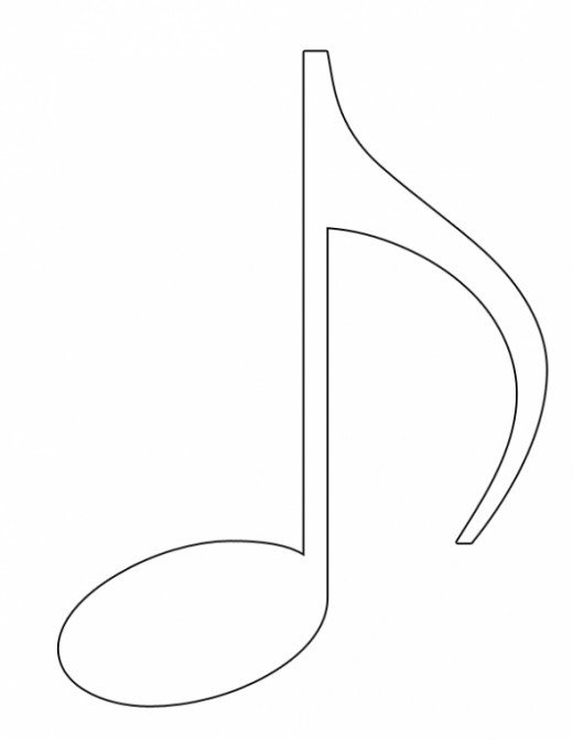 Eighth Note Clip Art