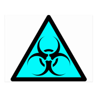 Bio Hazard Symbol Postcards | Zazzle