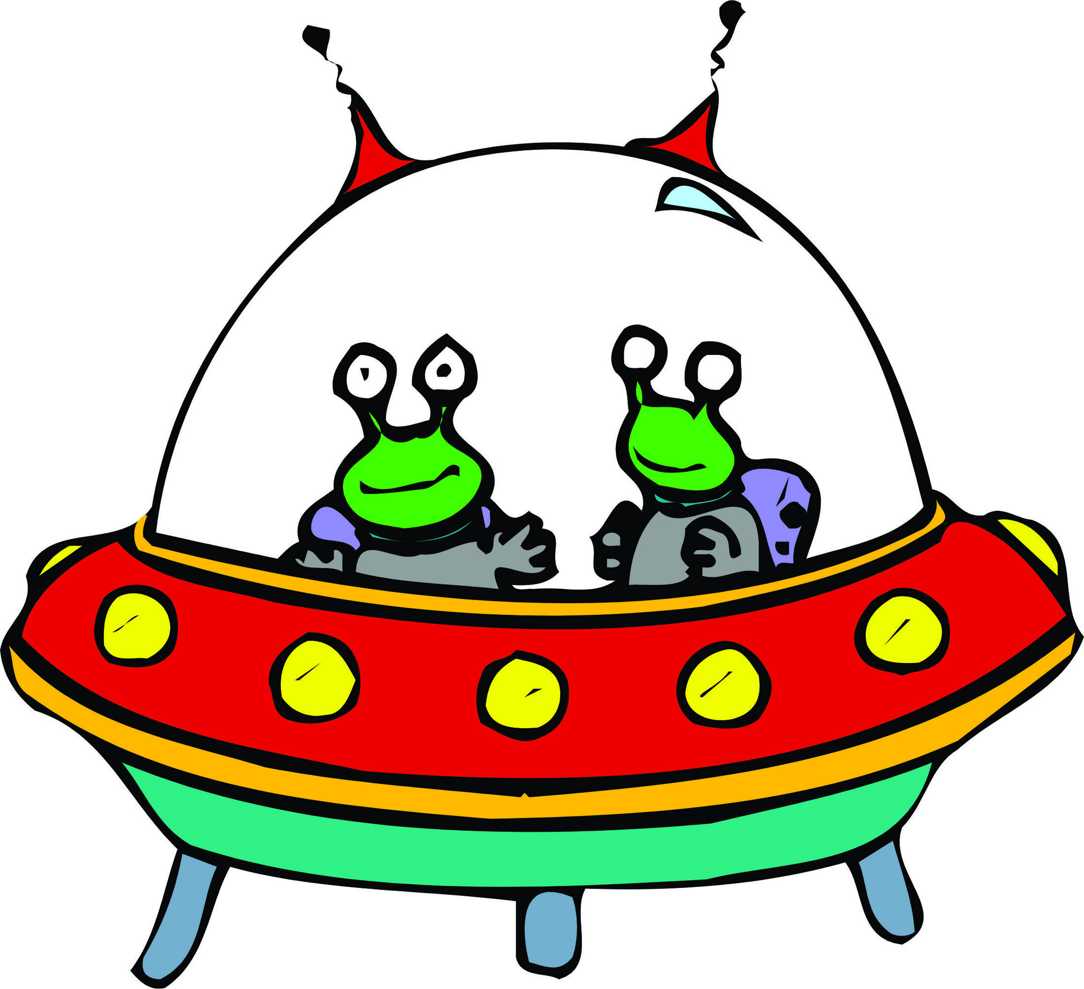 Clipart Spaceship - Tumundografico