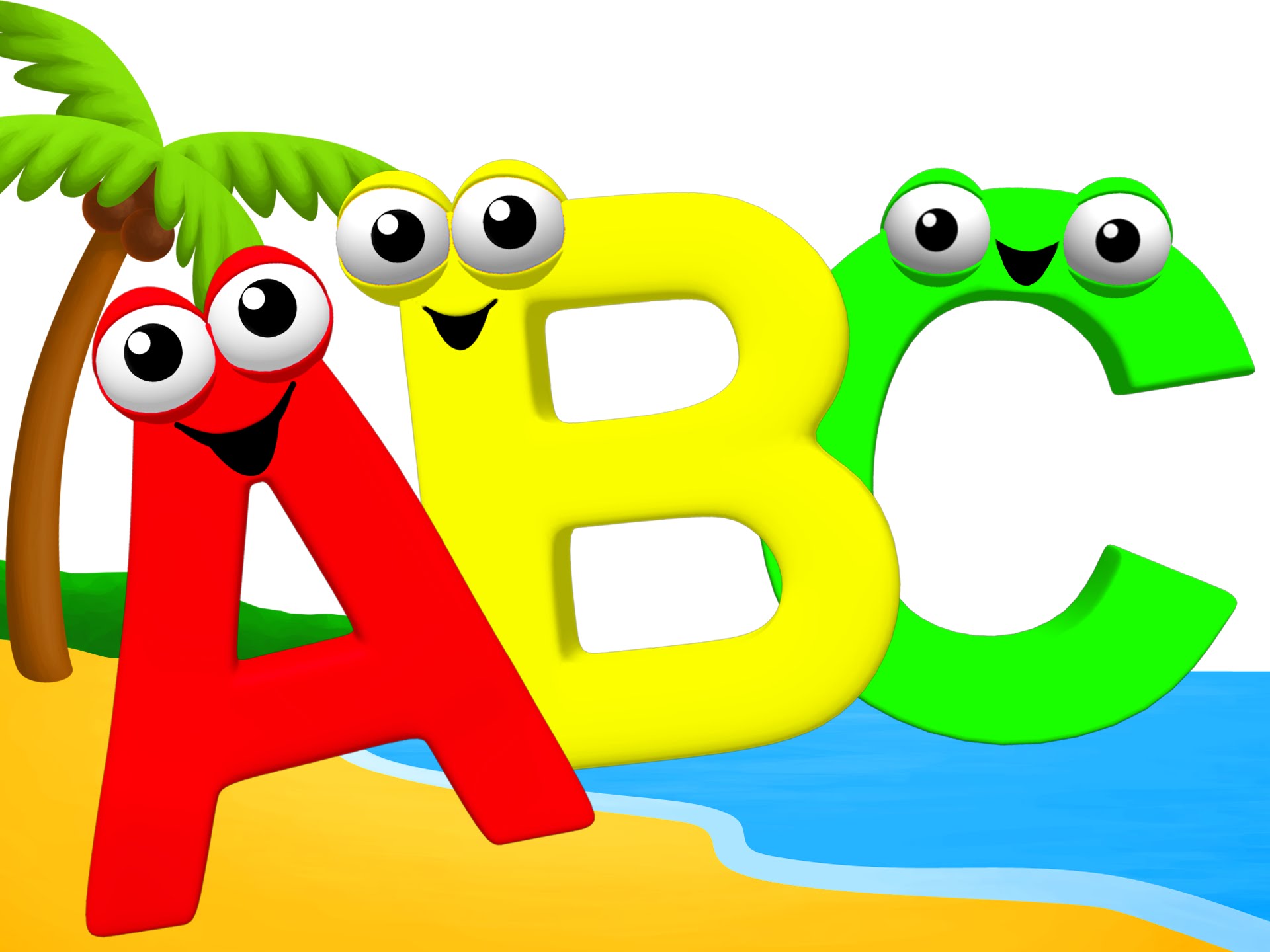 Letters of the Alphabet" & More | ABC Toddler Collection, Kids 3D ...