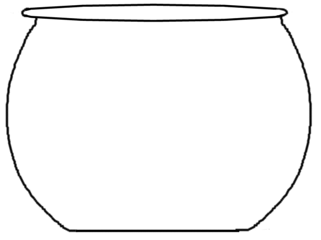 Fish Bowl Clipart