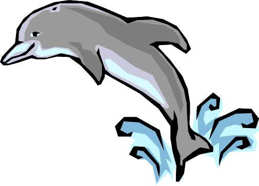 406 views Dolphin jumping clipart